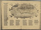 Карта мира в «овальной проекции». 1532