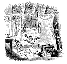 Иллюстрация из книги братьев Гримм The Elves and the Shoemaker