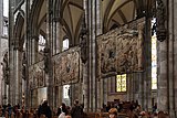 Шпалеры по картонам Рубенса в нефе Кёльнского собора