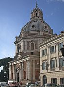 Церковь Санта-Мария-ди-Лорето в Риме. Проект 1507 г.