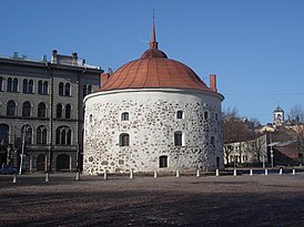 Круглая башня в Выборге, в которой 28 февраля 1609 года был подписан договор