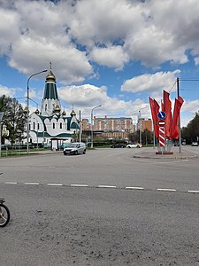 Храм Саввы Сторожевского на площади