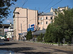 Протопоповский переулок. Вид на проспект Мира (2009).