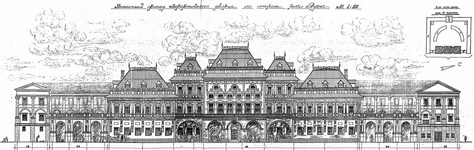 Дворец Петра I на Яузе (Лефортовский дворец)