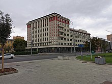 Здание гостиницы на Зубовской площади
