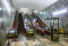 Эскалатор в южный вестибюль, 2015 год
