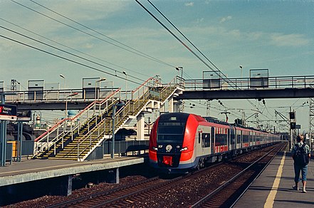 ЭС2Г-131 в окраске Московских центральных диаметров