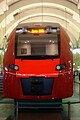 Презентация Siemens Desiro ML Rus «Ласточка». Модель корпуса, Казанский вокзал, Москва, 2010 год