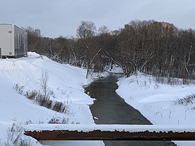 Река Сетунь. Вид с Аминьевского шоссе