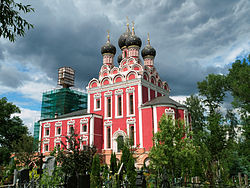 Храм Тихвинской иконы Божией Матери в Алексеевском.