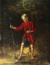Мальчик с птичьим гнездом (1856)