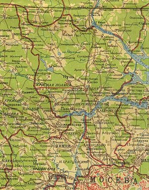 Краснополянский район на карте