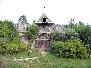 Реконструкция казацкой крепости XVII века в Переяславе-Хмельницком