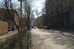 Беговая аллея (вид от Ленинградского проспекта)