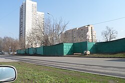 Кусковский тупик у конечной автобусной станции «Ст. Перово»