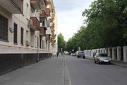 Вид на Татарскую улицу со стороны Большого Татарского переулка.