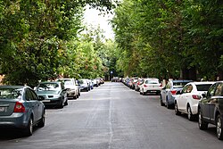 Улица Ферсмана (вид от улицы Губкина)