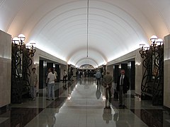 Центральный зал. День открытия станции, 30.08.2007