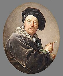 Л. М. ван Лоо. Портрет Карла ван Лоо. 1764 Версаль