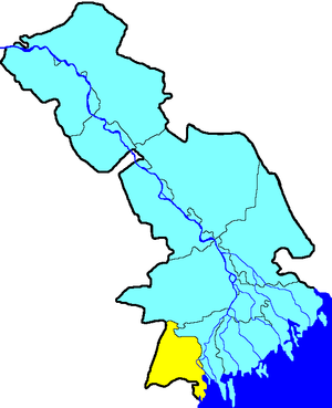Лиманский район на карте