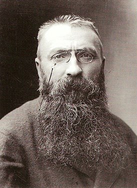 Огюст Роден в 1891 году. Фотопортрет работы Надара