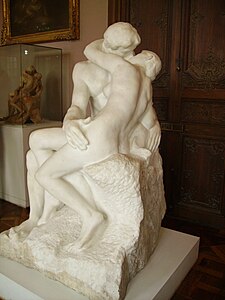 Поцелуй, 1889 г., мрамор