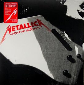 Обложка сингла Metallica «Lords of Summer» (2014)