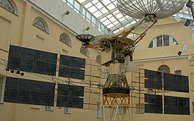 Спутник-ретранслятор "Луч" созданный на базе КАУР-4