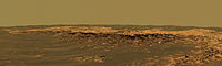 Изображение Марса, сделанное марсоходом «Оппортьюнити»