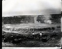 Остывающее озеро лавы, 1930