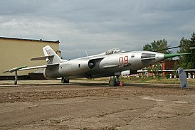 Як-28Л из экспозиции музея 121-го авиаремонтного завода, Кубинка, 2012 год.
