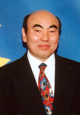 Аскар Акаев в мае 1994 года