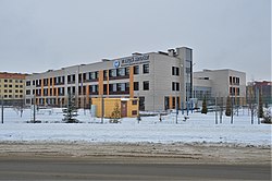 Общеобразовательная школа-интернат «IТ—лицей» Казанского (Приволжского) федерального университета. Открыта в 2012 году (январь 2020)