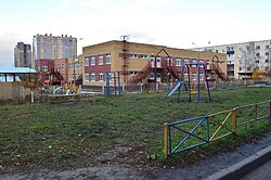 Детский сад № 31: ул. Академика Парина, 20А. Открыт в 2011 году (ноябрь 2018)