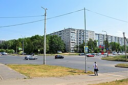 Перекрёсток улиц Академика Завойского и Юлиуса Фучика (июнь 2019)
