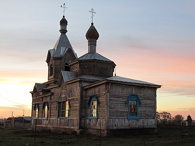 Церковь в деревня Бахта