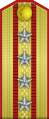 Погон старшего полковника (Colonel Commandant) сухопутных войск КНР (1955-1965).