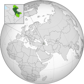 карта: География Нагорно-Карабахской Республики