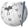 Логотип Википедии с дубинкой