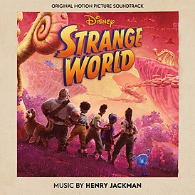 Обложка альбома Генри Джекмана «Strange World (Original Motion Picture Soundtrack» (2022)