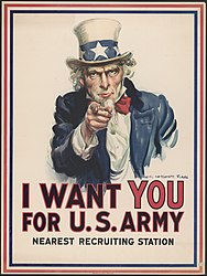 Я хочу ВАС — для Армии США!