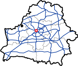 Схема магистрали М9