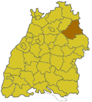 Швебиш-Халль на карте