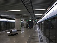 Станция Gongyixiqiao[en] Пекинского метрополитена.