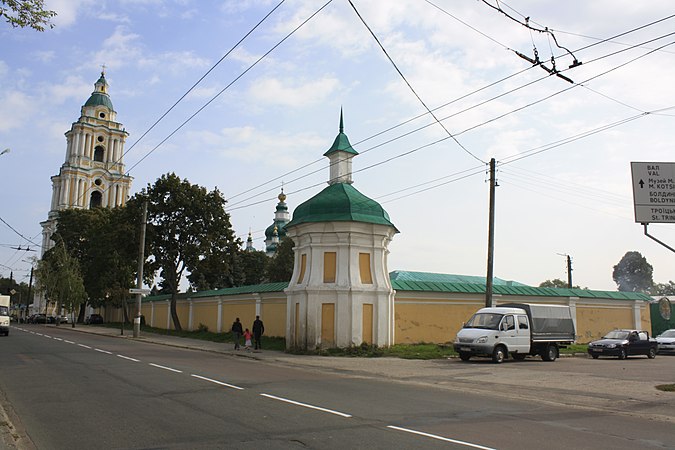 Северная и западная стены, северо-западная башня