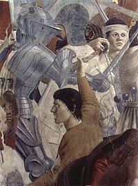 Фрагмент картины Пьеро делла Франческа, середина XV века