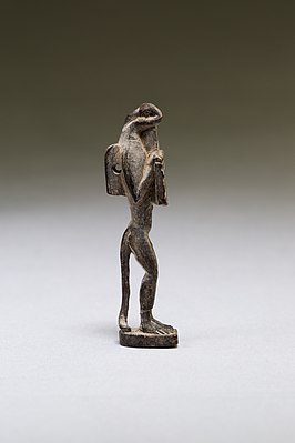 Деревянная фигурка Нехебкау 664–30 годов до н.э.