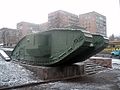 Mk V в Луганске без выхлопной трубы