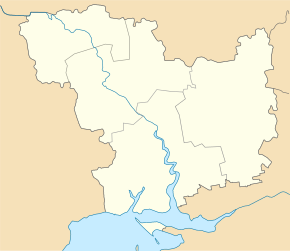 Днепровское на карте