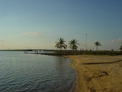 Река Токантис в городе Палмас